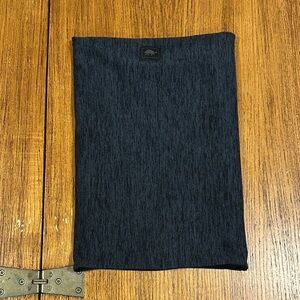TURTLE FUR Navy Blue/ Black Ski Gaiter